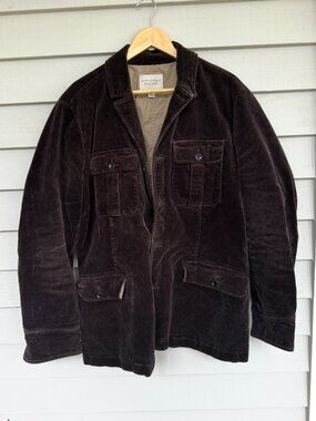 Banana Republic Corduroy Collared Jacket
